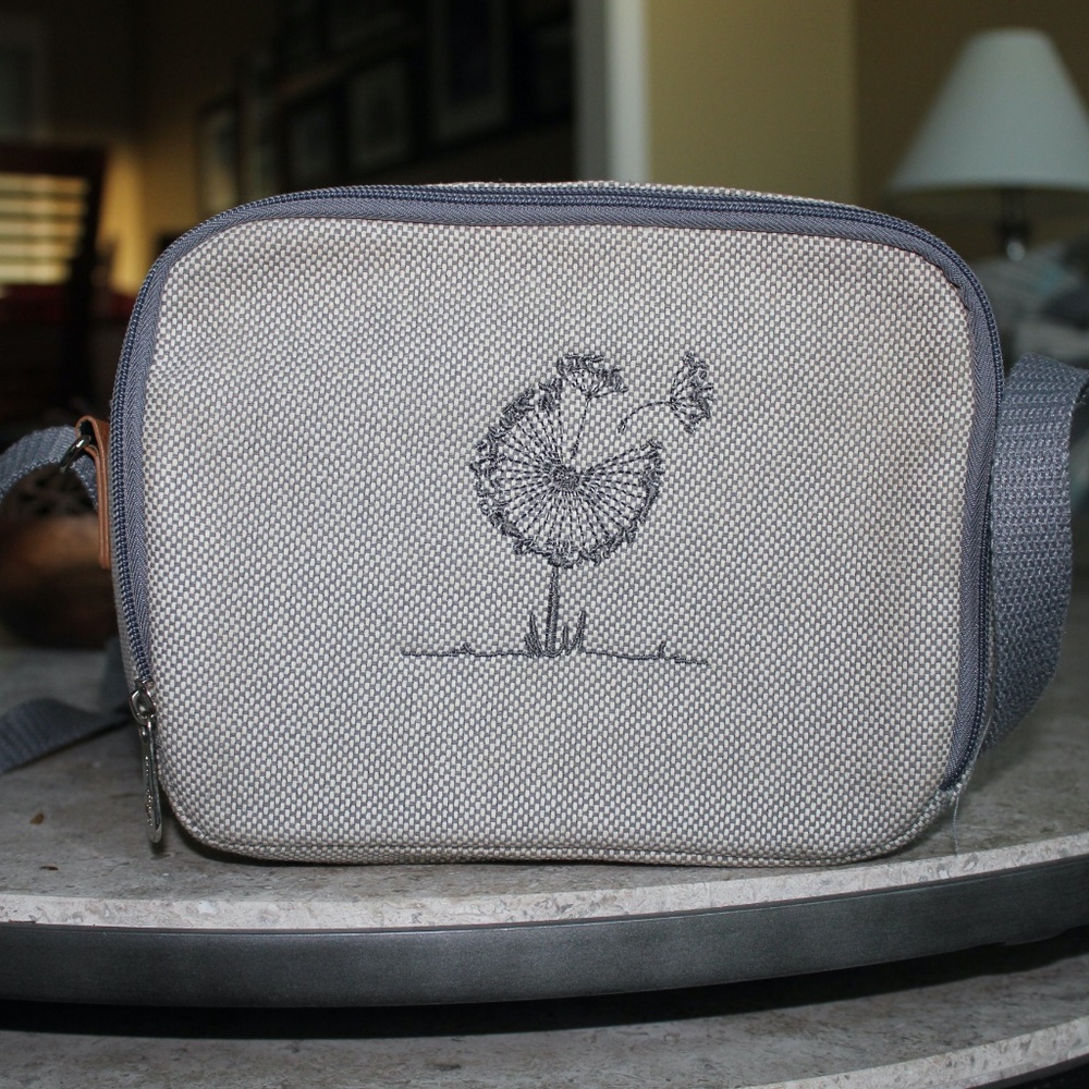 Thirty-One Double Zip Crossbody - Picture 2 of 9